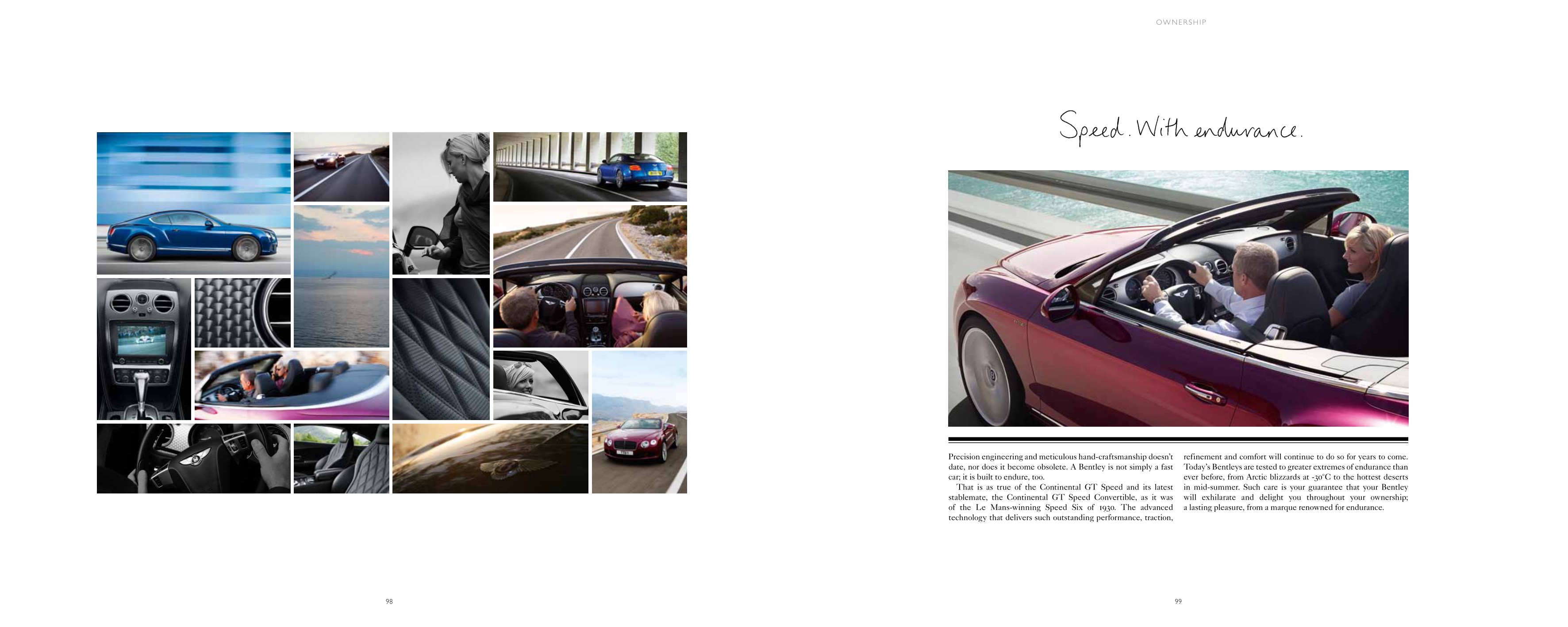 2013 Bentley Continental GTC Brochure Page 50